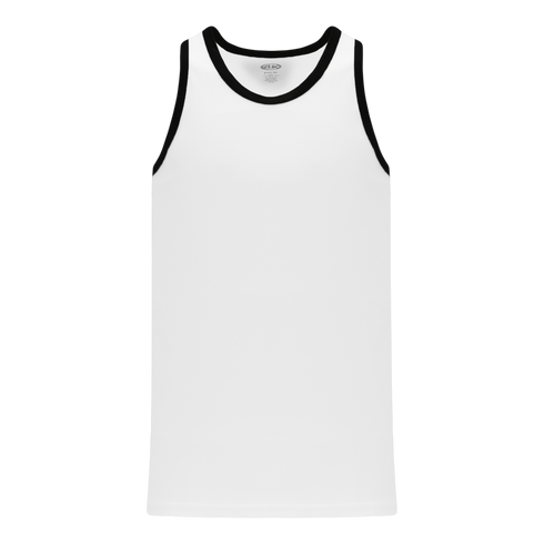 Athletic Knit Performance Tank Style Basketball Jersey